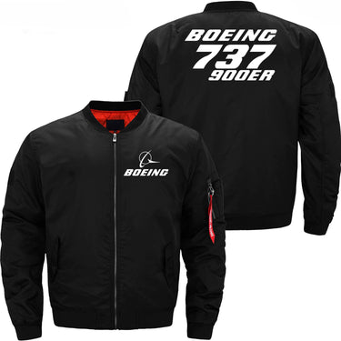 Boeing 737-900ER Ma-1 Bomber Jacket Flight Jacket Aviator Jacket THE AV8R